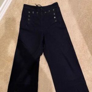 VINTAGE Sailor Pants, Navy Blue, Size 27